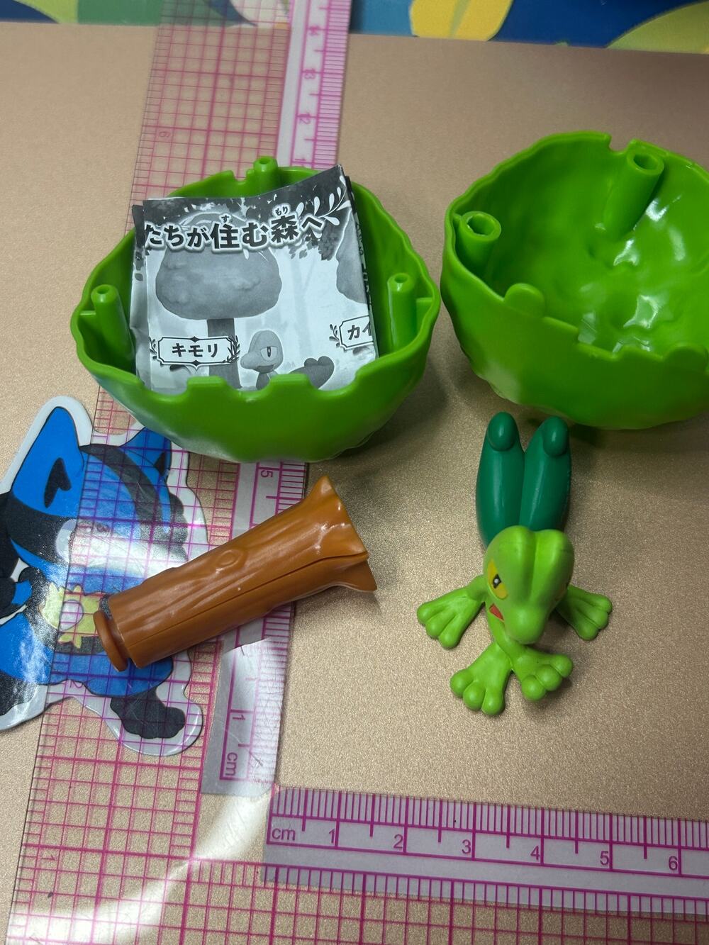 Treecko Pokemon Figure In The Forest Figure Gacha Capsule Toy Tree #03
